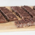 Crispy Chocolate Coconut Protein Bars