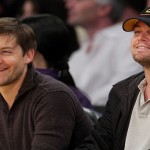Tobey Maguire and Leonardo DiCaprio