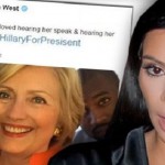 kim kardashian hillary clinton