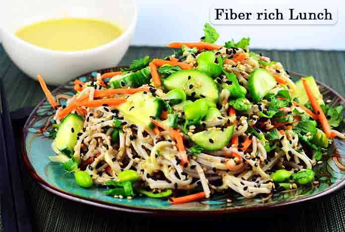 Fiber rich Lunch Detox Diet to lose weight