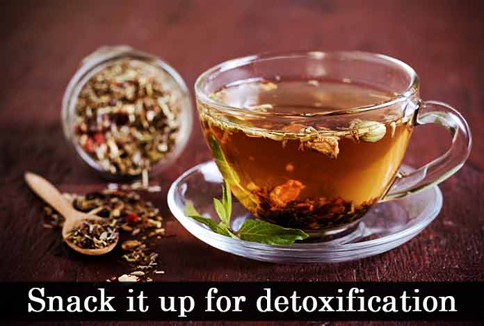 Snack it up for detoxification Detox Diet to lose weight