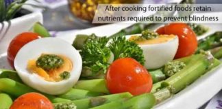 After cooking fortified foods retain carotenoids required to prevent blindness after cooking fortified foods retain carotenoids required to prevent blindness
