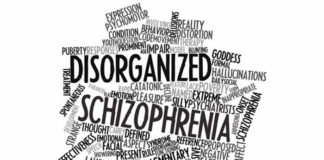 blockage in brains communication network result of schizophrenia