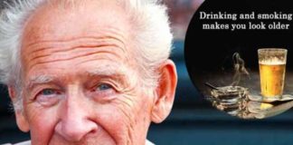 Drinking and smoking makes you look older, study claims drinking and smoking makes you look older study claims