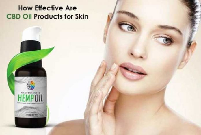 how effective are cbd oil products for skin