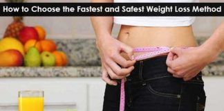 how to choose the fastest and safest weight loss method