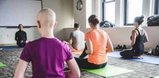 yoga can improve health conditions in lung cancer patients and caregivers