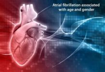 atrial fibrillation associated with age and gender