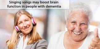 singing songs may boost brain function in people with dementia