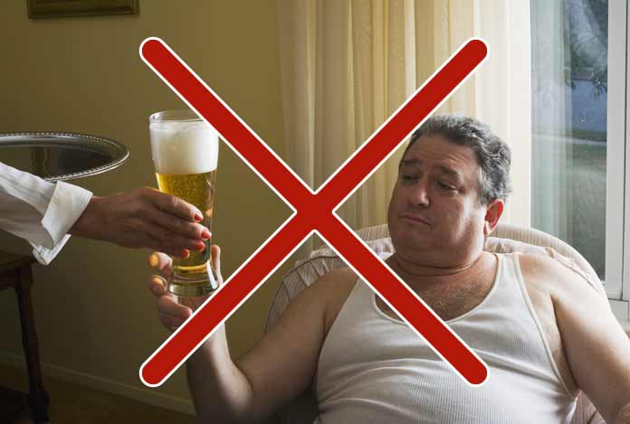 Avoid Consuming Alcohol in Excess for reduce belly fat