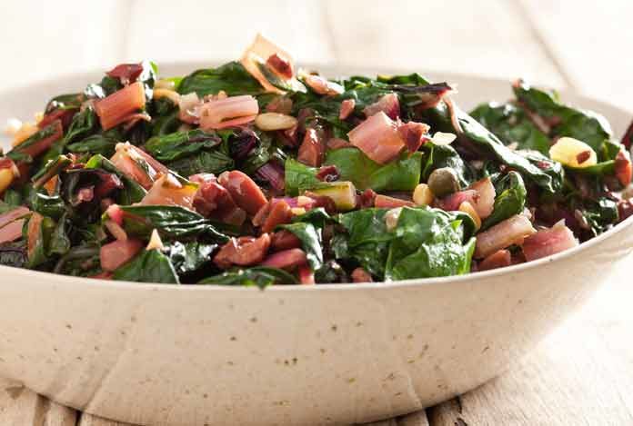 Healthy and Tasty: Rainbow Chard Salad Recipe by Kimberly Snyder