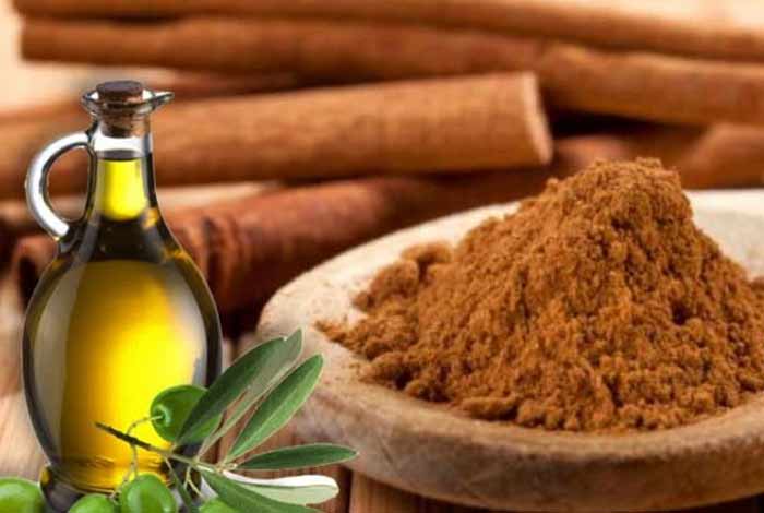 cinnamon and olive oil