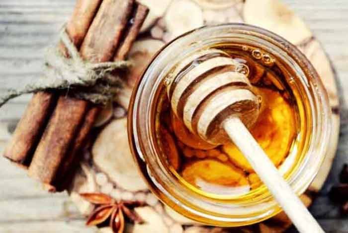 cinnamon and raw honey mix