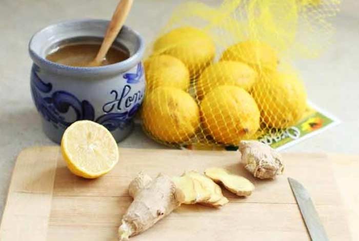 ginger lemon and honey mask