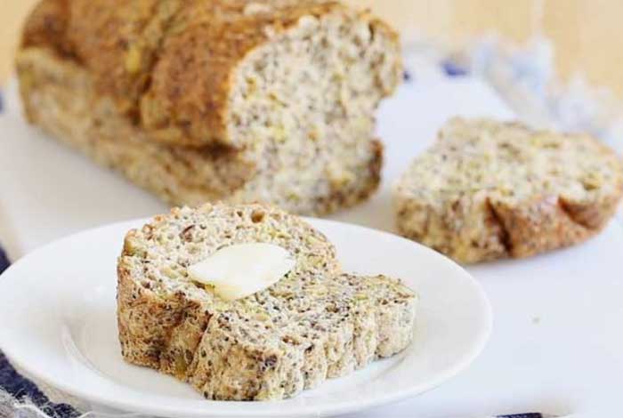 pumpkin sunflower seed psyllium bread