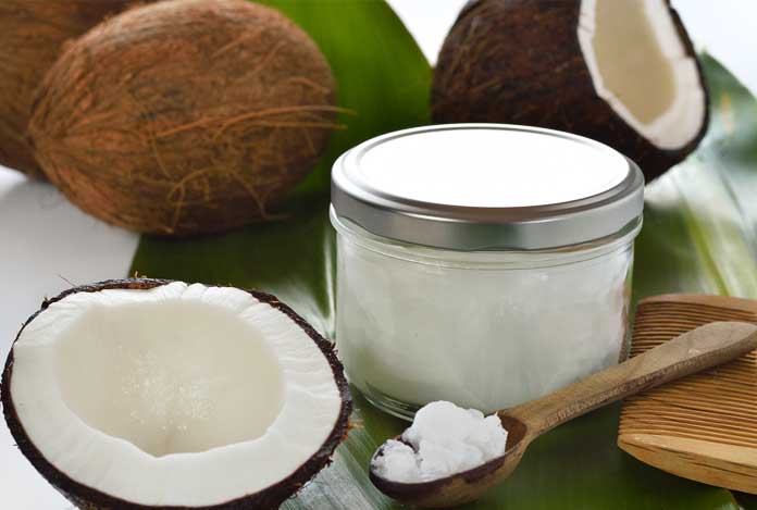 Coconut oil for 7 Most Effective Home Remedies for Hair Thinning