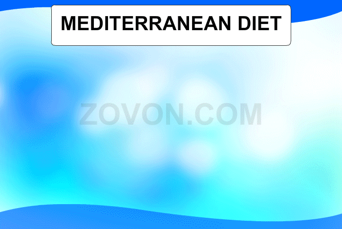 Mediterranean diet to look younger 