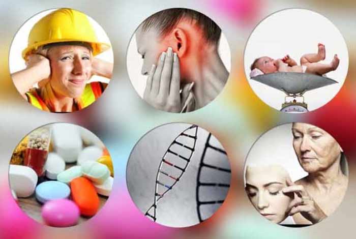 risk factors of developing hearing loss