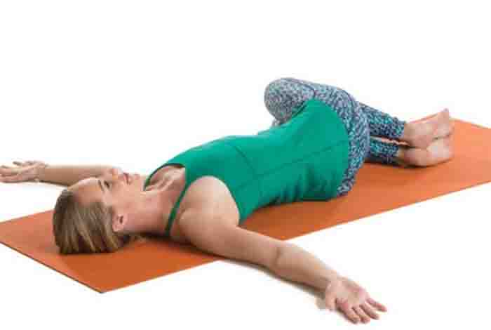 supine twist supta matsyendrasana