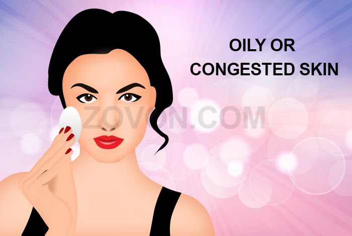 oily skin type