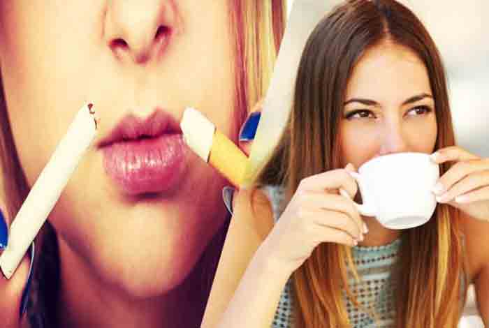 benefits of coffee only for never smokers