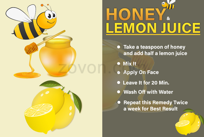 honey and lemon for anti aging