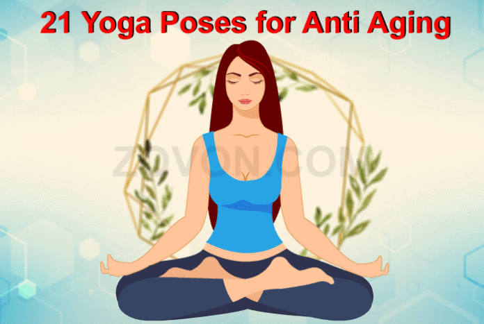 Yoga Poses for anti aging