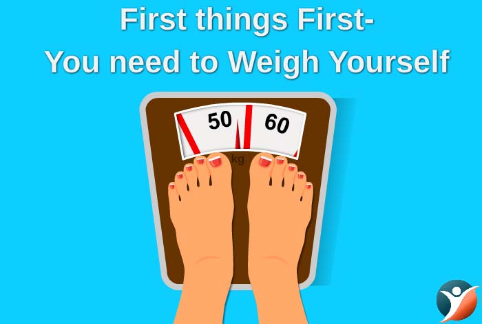 being a diabetic, keep track of your weight