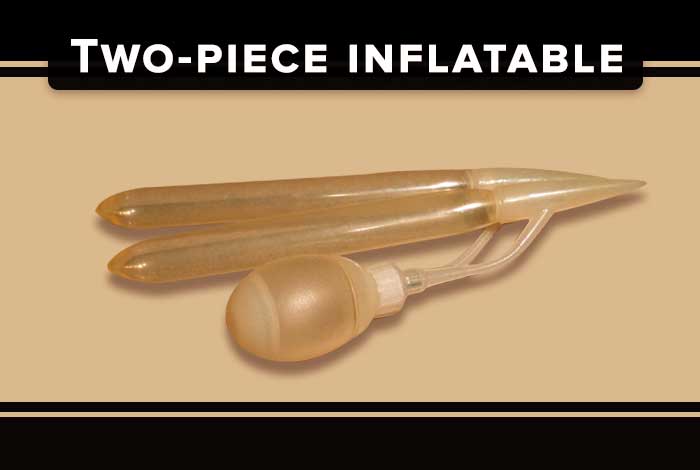 two piece inflatable