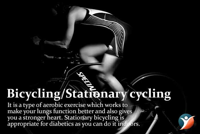 cycling to control diabetes