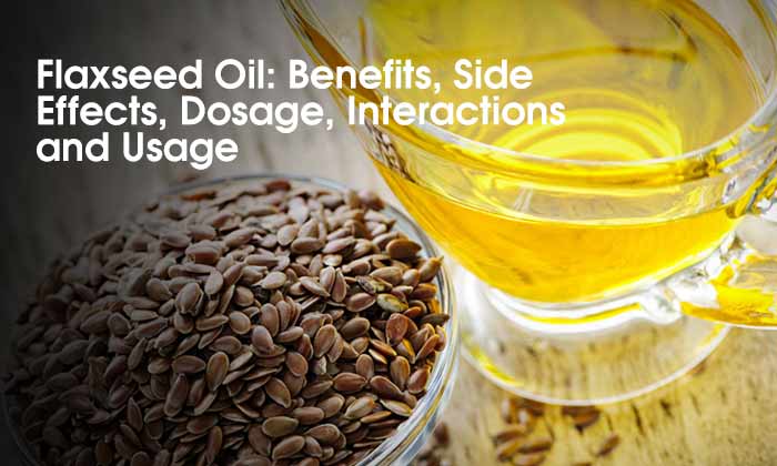 Some Unknown Benefits of Flaxseed Oil - And How To Use It